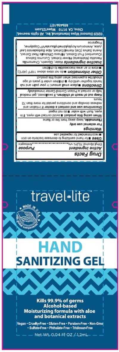 Label (Travel Hand Sanitizing)